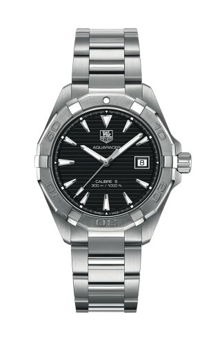 TAG Heuer Aquaracer 300M Calibre 5 40.5 Stainless Steel / Black / Bracelet